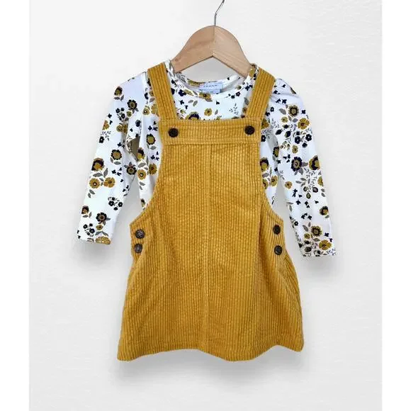 NWT Tahari Corduroy Jumper & Top, Size 24 Months - Picture 1 of 6